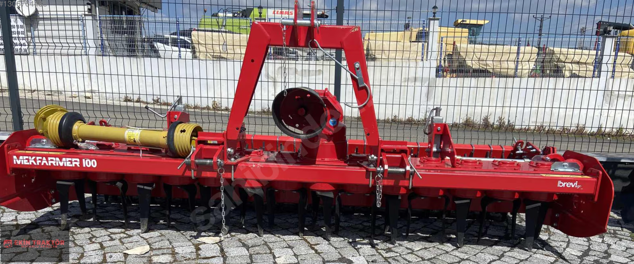 Sıfır Brevi 3mt Dik Rotavatör