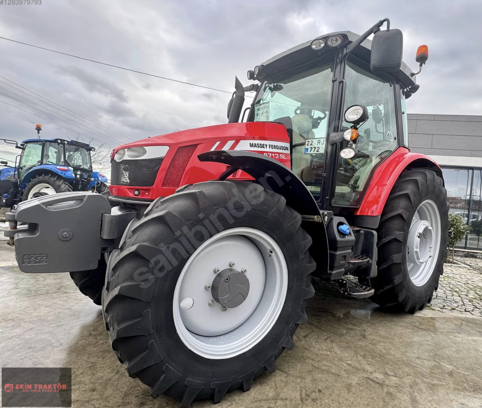 2017 Massey Ferguson 5713 SL Dyna-4 On TLS'li