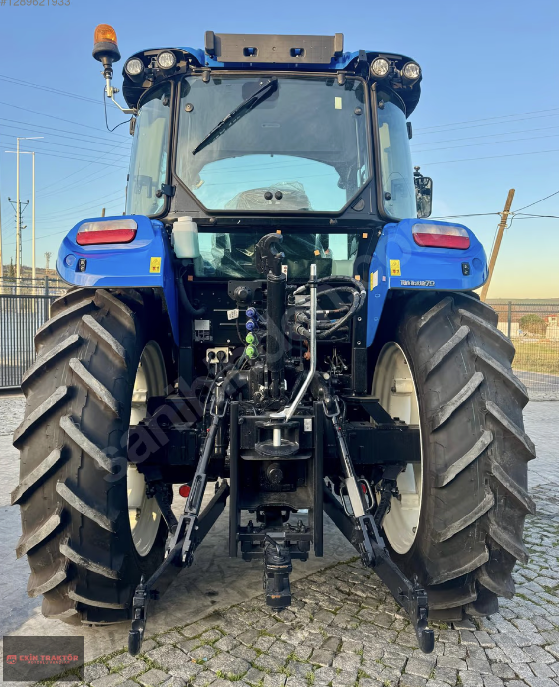 0 Saatte 2024 Model New Holland T5.120 Blue Master goruntu 3