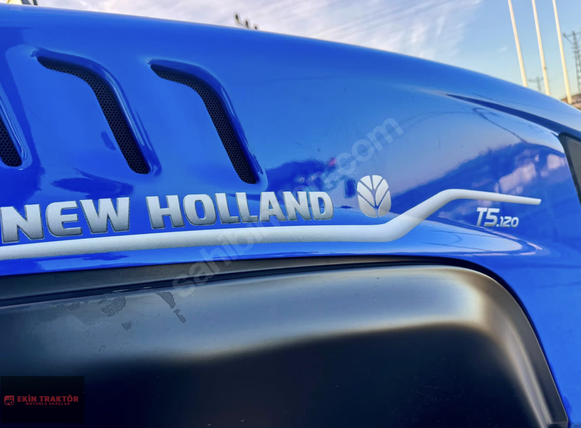 0 Saatte 2024 Model New Holland T5.120 Blue Master goruntu 5