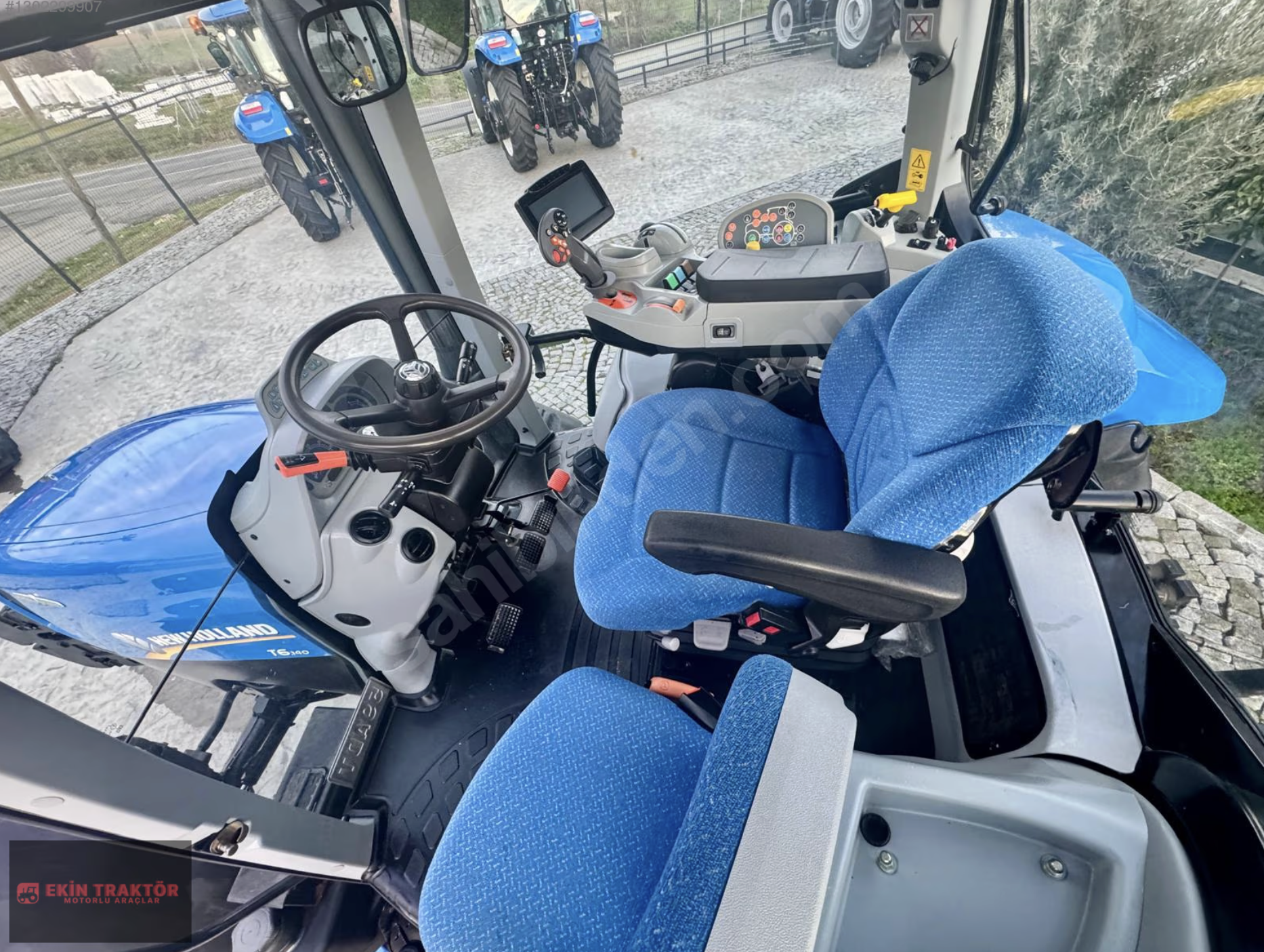 2014 New Holland T6.145 Klimalı Kabinli Autocommand CVT goruntu 4